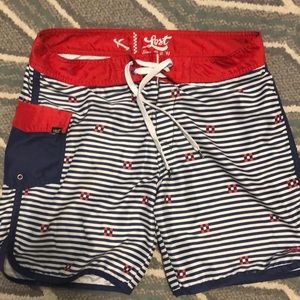 💥SALE💥 Lost striped board shorts